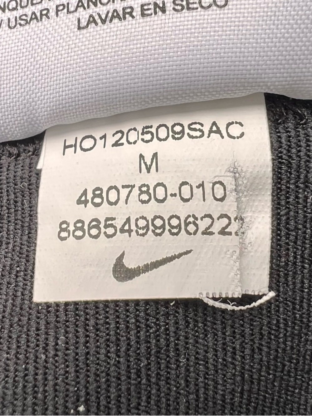 Nike Women's Tennis Skirt Black Size Medium 480780-010 - Picture 5 of 5